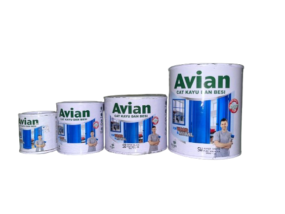 Cat Kayu & Besi Avian