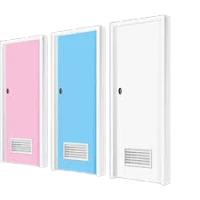 Pintu Kaca Frosted